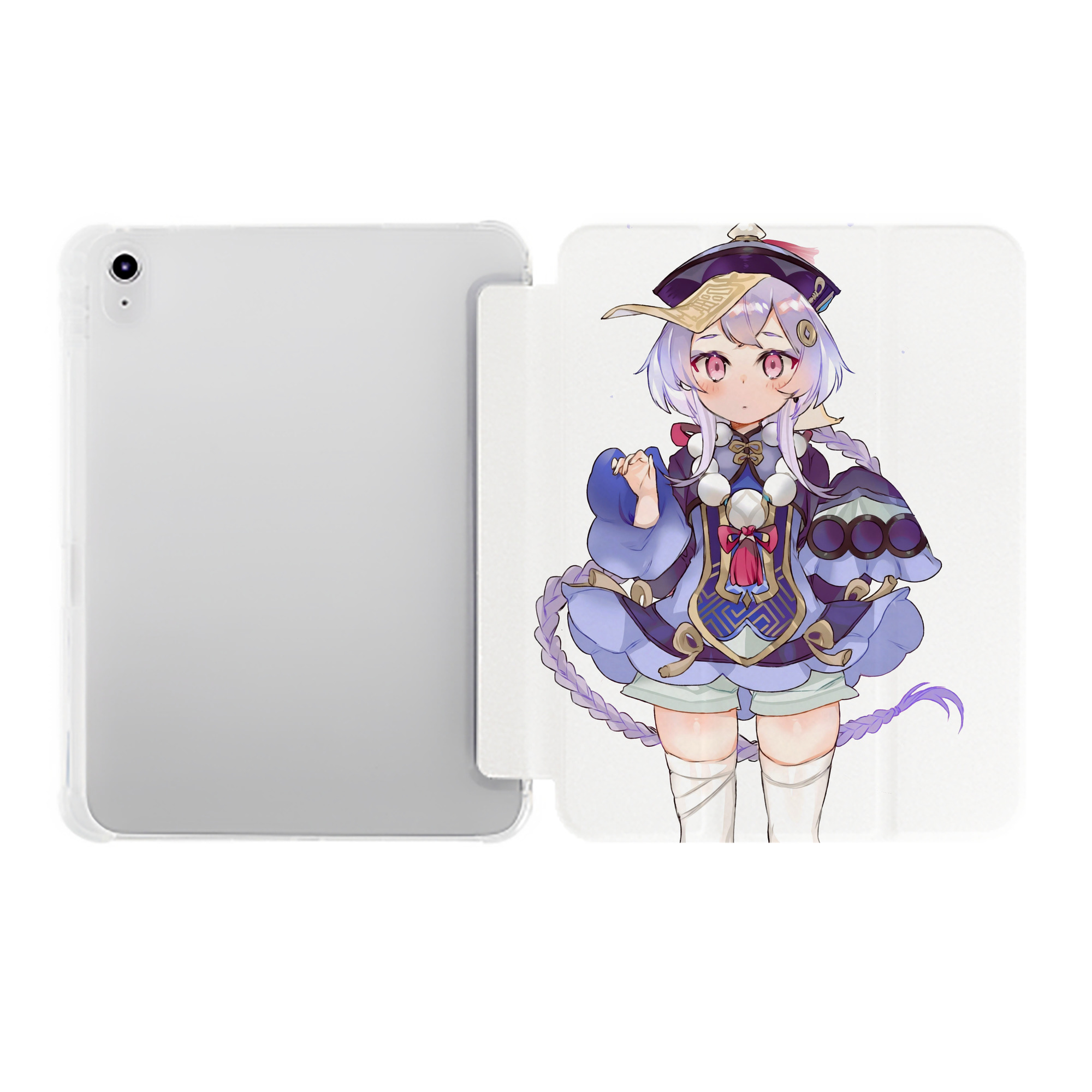 げんし神 七七 なな  genshin Nana IPad ケース ペン収納付き 三つ折りスタンド PUレザー×シリコン 対応機種9.5/10.5/10.9インチ